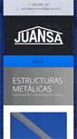 Mobile Screenshot of juansaestructuras.com